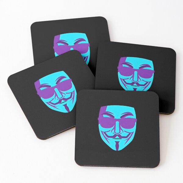 Item preview, Neon Hacker Mask Cyber Aesthetic designed and sold by MarCinu Art.