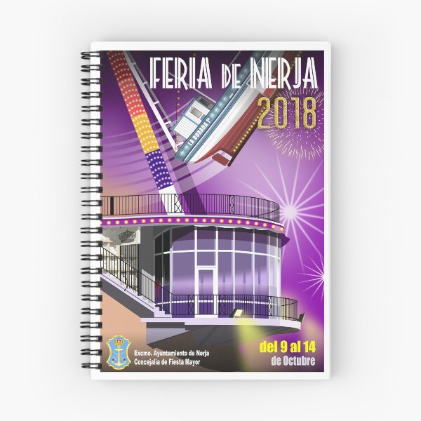 Item preview, Nerja fair poster designed and sold by SUPERFIREFLY.