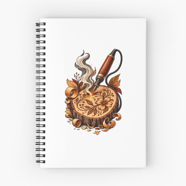 Item preview, Pyrography Artist Gift - Botanical Wood Burning Pen designed and sold by UrbanCanvvas.