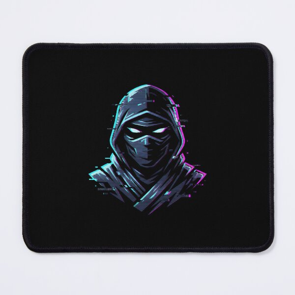 Item preview, Cyberpunk Ninja Glitch Aesthetic designed and sold by MarCinu Art.