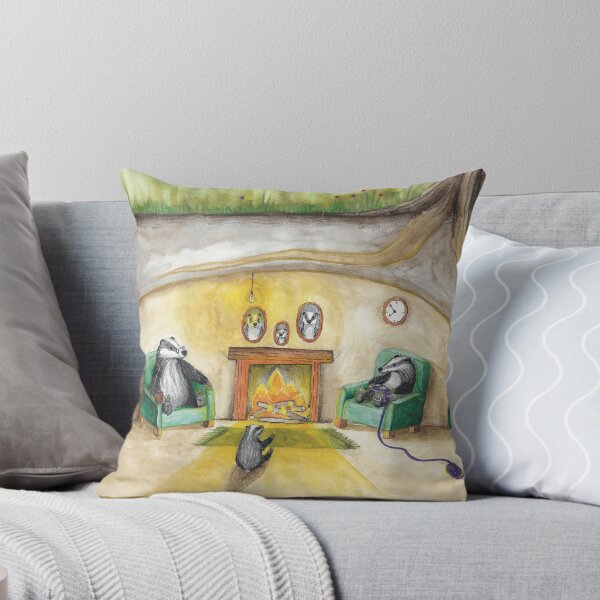 Item preview, Badger family designed and sold by Kimberley Cummings Illustration.