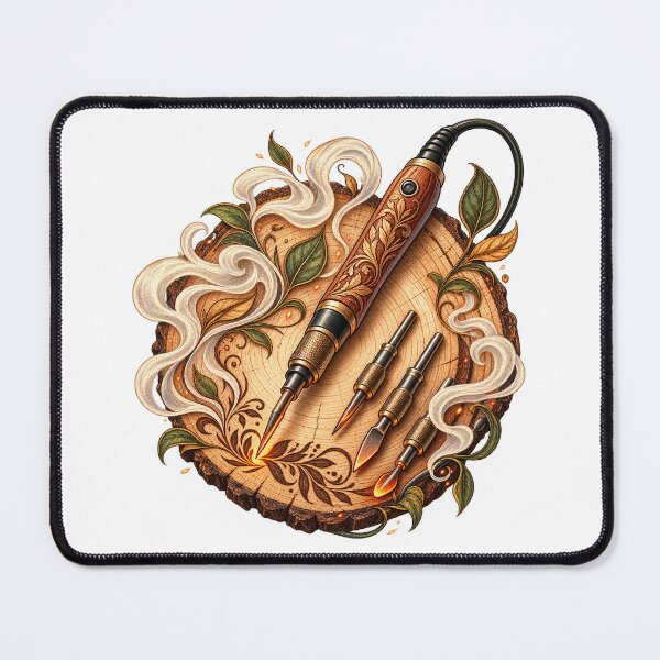 Item preview, Pyrography Tool Set - Ornate Woodburning Craft Art designed and sold by UrbanCanvvas.