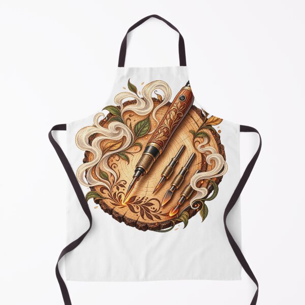 Item preview, Pyrography Tool Set - Ornate Woodburning Craft Art designed and sold by UrbanCanvvas.