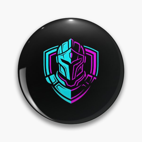 Item preview, Neon Knight Shield Retro Fantasy designed and sold by MarCinu Art.