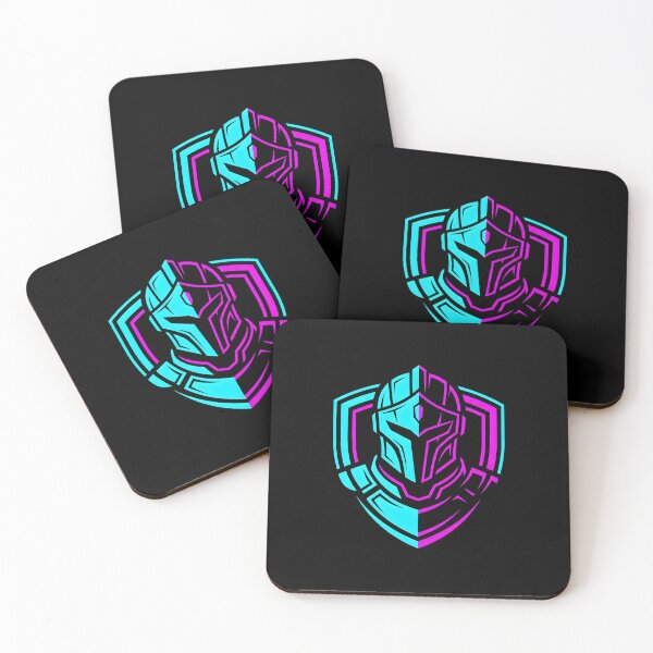 Item preview, Neon Knight Shield Retro Fantasy designed and sold by MarCinu Art.