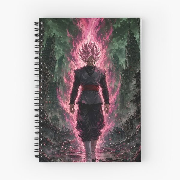 Item preview, Pink Energy Warrior in Dark Apocalypse – Anime Inspired Fantasy Art designed and sold by Dyan4.