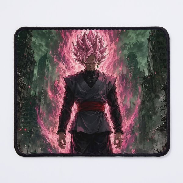 Item preview, Pink Energy Warrior in Dark Apocalypse – Anime Inspired Fantasy Art designed and sold by Dyan4.
