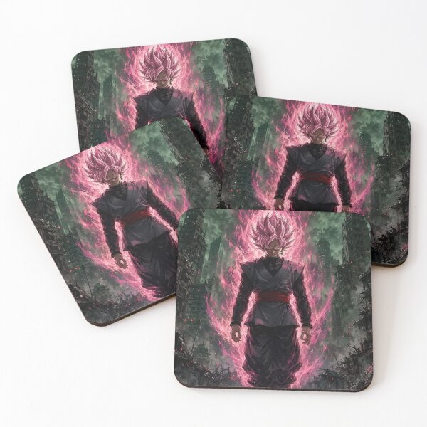 Item preview, Pink Energy Warrior in Dark Apocalypse – Anime Inspired Fantasy Art designed and sold by Dyan4.