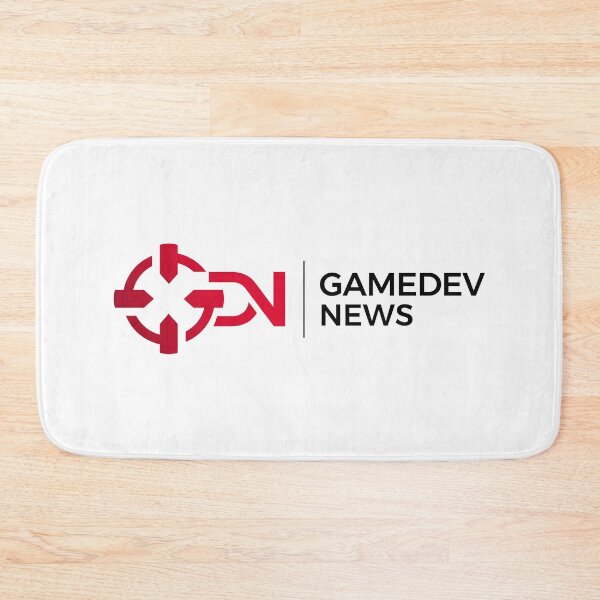 Item preview, GameDev News & Logo - Black Text designed and sold by DesignerDave's Merchtasmagoria!.