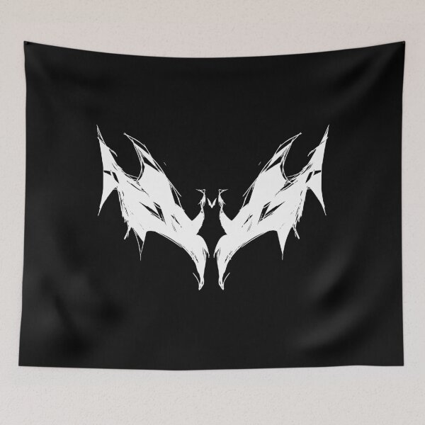 Item preview, Tribal style gothic bat design designed and sold by DuliDoodles.