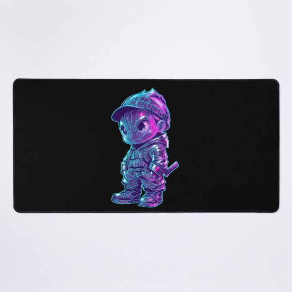 Item preview, Cyberpunk Urban Ninja Kid designed and sold by MarCinu Art.