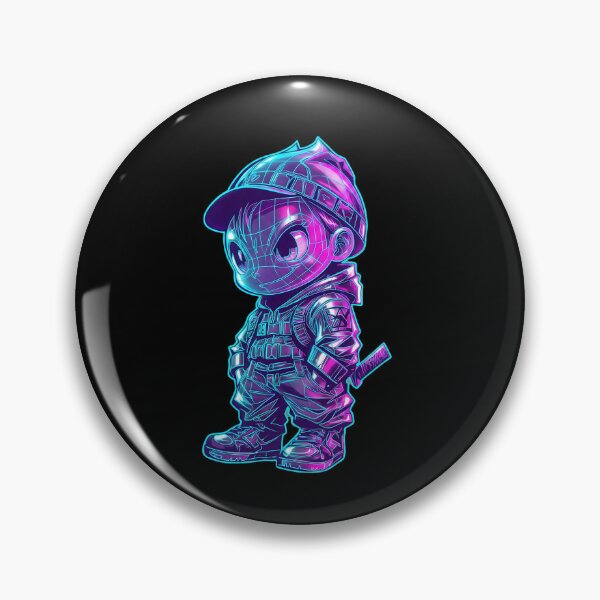 Item preview, Cyberpunk Urban Ninja Kid designed and sold by MarCinu Art.