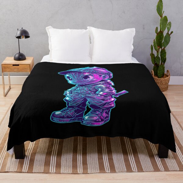 Item preview, Cyberpunk Urban Ninja Kid designed and sold by MarCinu Art.