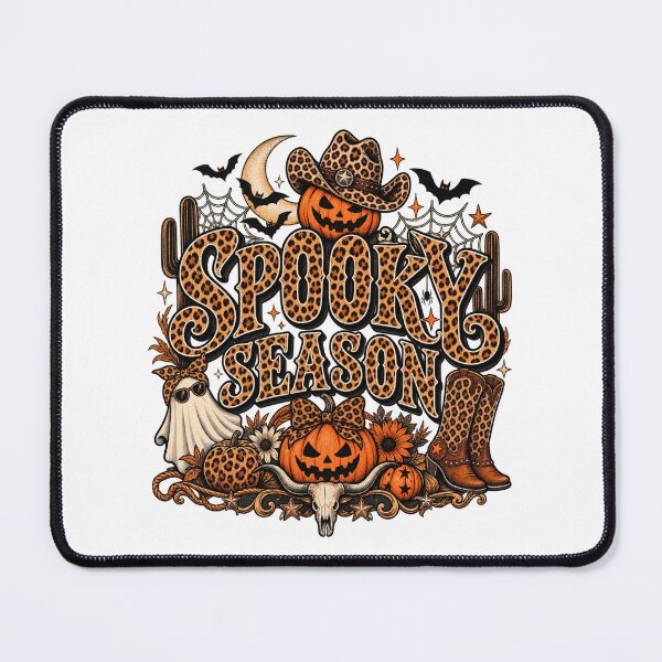 Item preview, SPOOKY SEASON Leopard Print Halloween Western Cowboycore designed and sold by afr-saad.