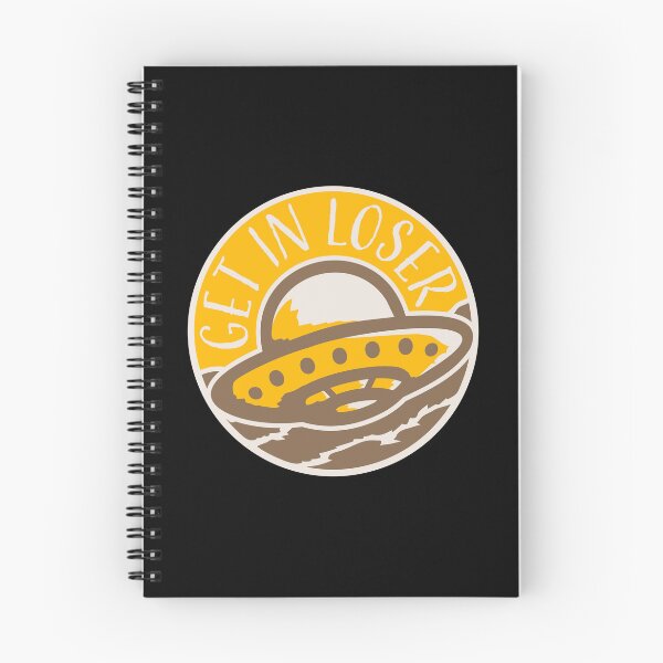 Item preview, Ufo Alien Get In Loser Funny Abduction Quote Logo designed and sold by shirt-o-mat.