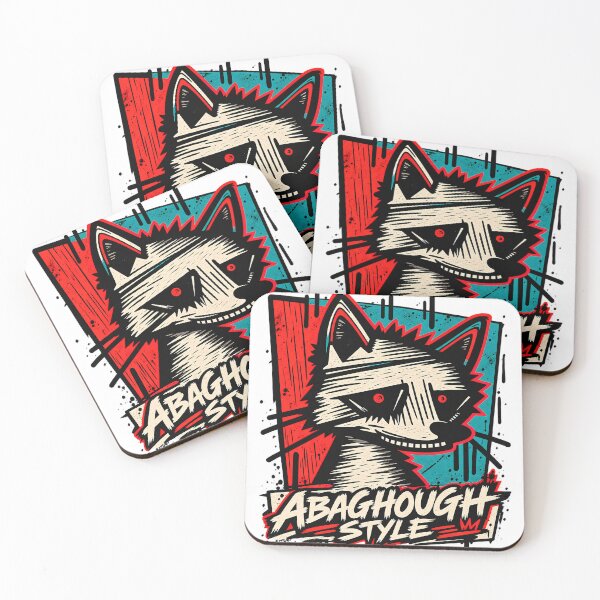 Item preview, Streetwear Raccoon Abagough Style Urban Graffiti Art designed and sold by DesignArtist.ia.