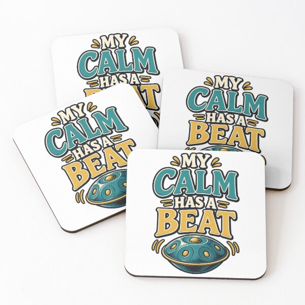 Item preview, My Calm Has a Beat - Funny Handpan Player Gift designed and sold by UrbanCanvvas.