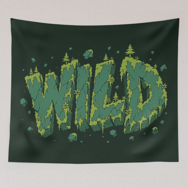 Item preview, WILD – Wilderness Nature Outdoor Adventure designed and sold by tindian.