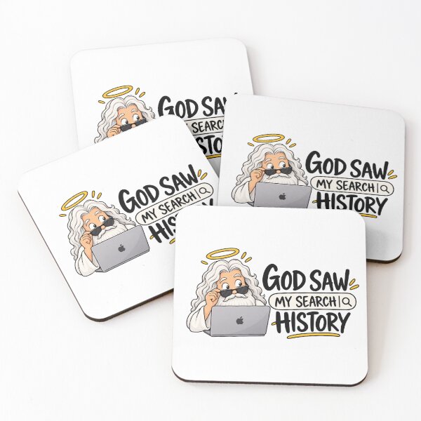 Item preview, God Saw My Search History memes designed and sold by StickyDelights.