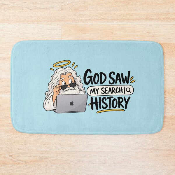 Item preview, God Saw My Search History memes designed and sold by StickyDelights.