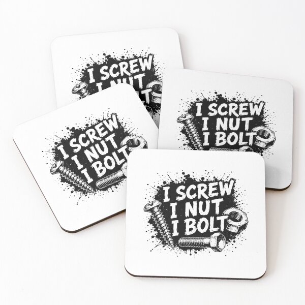 Item preview, I Screw I Nut I Bolt Funny Car Mechanic Handyman designed and sold by gunaone-design.