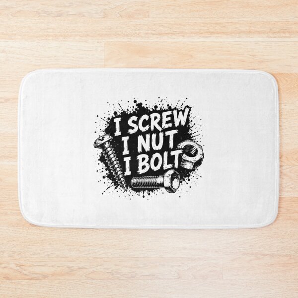 Item preview, I Screw I Nut I Bolt Funny Car Mechanic Handyman designed and sold by gunaone-design.