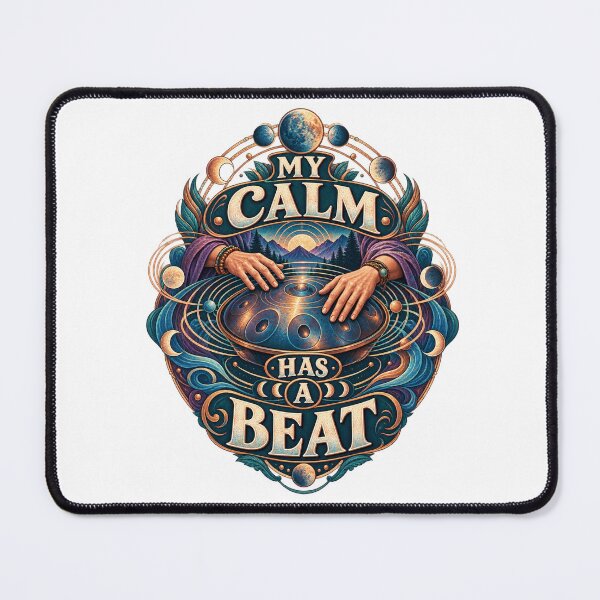Item preview, Handpan Lover Gift - My Calm Has a Beat designed and sold by UrbanCanvvas.