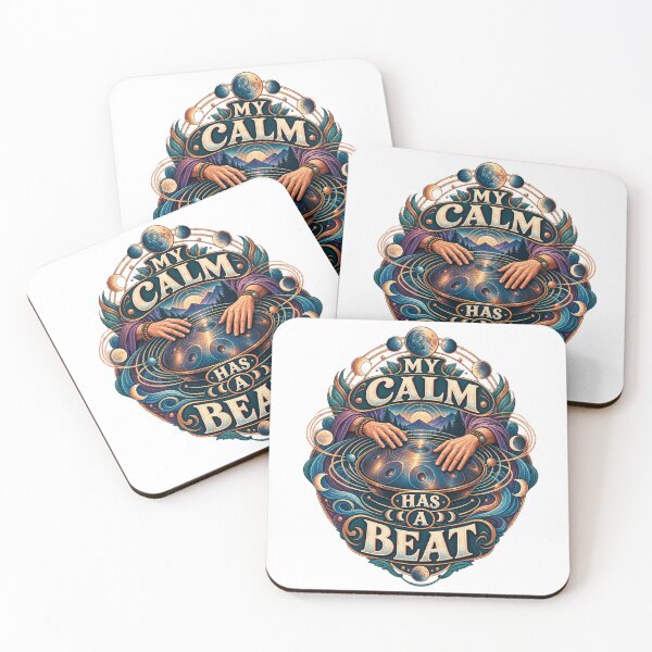 Item preview, Handpan Lover Gift - My Calm Has a Beat designed and sold by UrbanCanvvas.