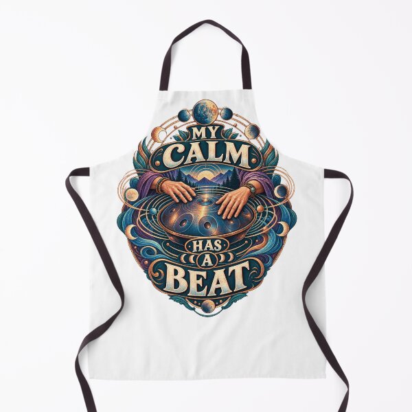 Item preview, Handpan Lover Gift - My Calm Has a Beat designed and sold by UrbanCanvvas.