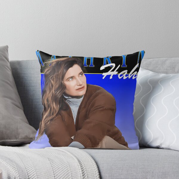 Item preview, Modern Style Portrait With Brown Cardigan And Blue designed and sold by SoftToyBlank.