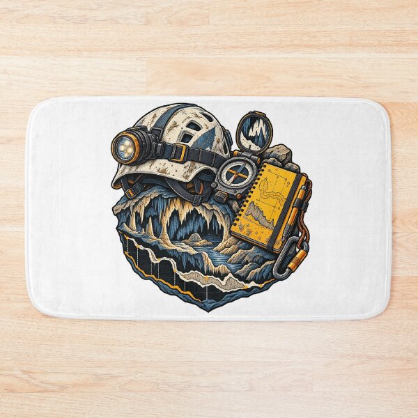 Item preview, Cave Surveyor Gift - Helmet Compass and Field Notes designed and sold by UrbanCanvvas.