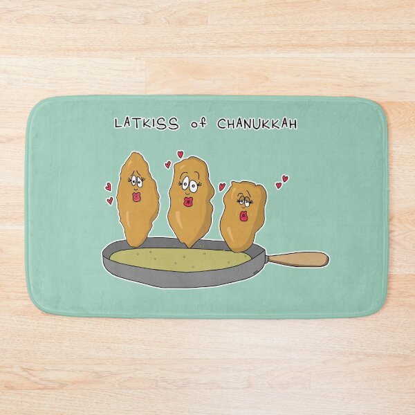 Item preview, Funny Latkiss of Chanukkah Sticker | Cute Hanukkah Potato Pun designed and sold by MyxaART.