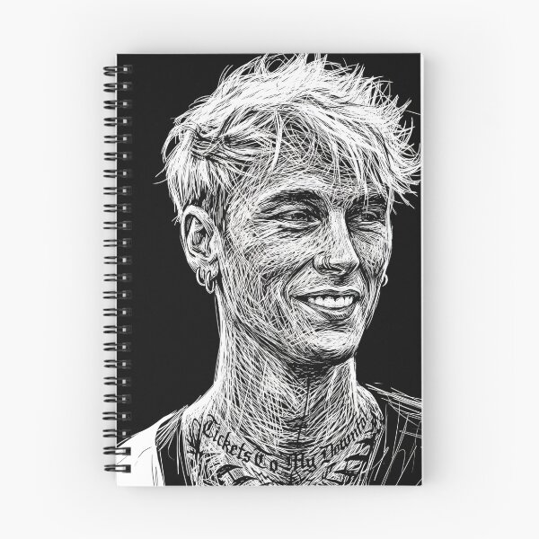 Item preview, Mgk Scribel Art designed and sold by stoppedonlin.