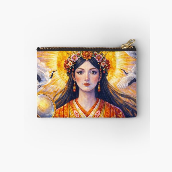 Item preview, Divine Amaterasu – A Japanese Mythology Painting designed and sold by GalleryKauffeld.