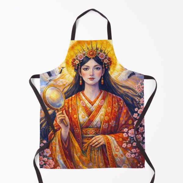Item preview, Divine Amaterasu – A Japanese Mythology Painting designed and sold by GalleryKauffeld.