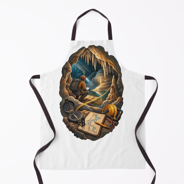 Item preview, Caving Survey Art - Underground Mapping Expedition designed and sold by UrbanCanvvas.