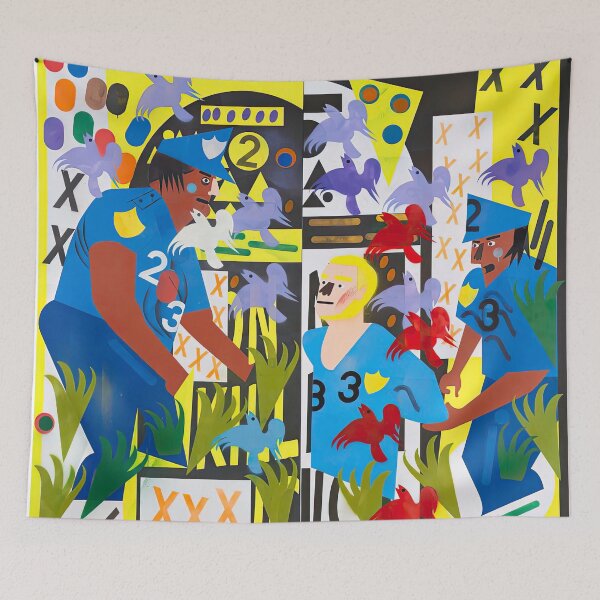 Item preview, Nina Chanel Abney, untitled designed and sold by DavidSrna.