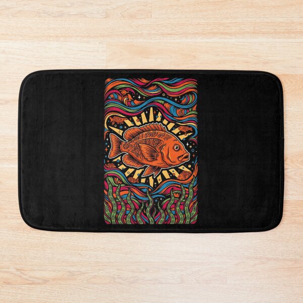 Item preview, Garibaldi Fish California Ocean Kelp Forest Marine Biology designed and sold by Redgiant87x.