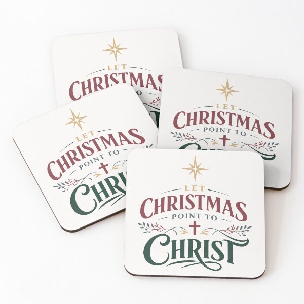 Item preview, Let Christmas Point to Christ Holiday Typography  designed and sold by stylishdzign.