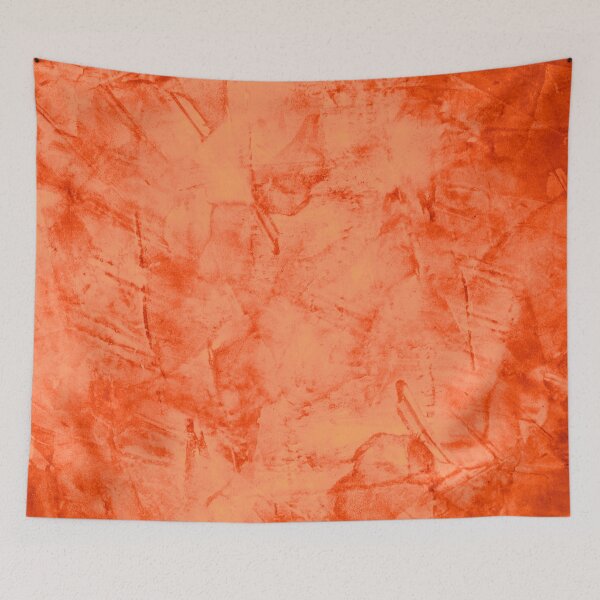Item preview, Dark Venetian Plaster – Spooky Autumn Grunge Texture | Orange designed and sold by Frohyou.