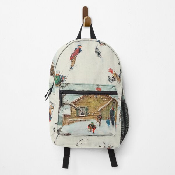 Item preview, Norman Rockwell, Sledding designed and sold by DavidSrna.
