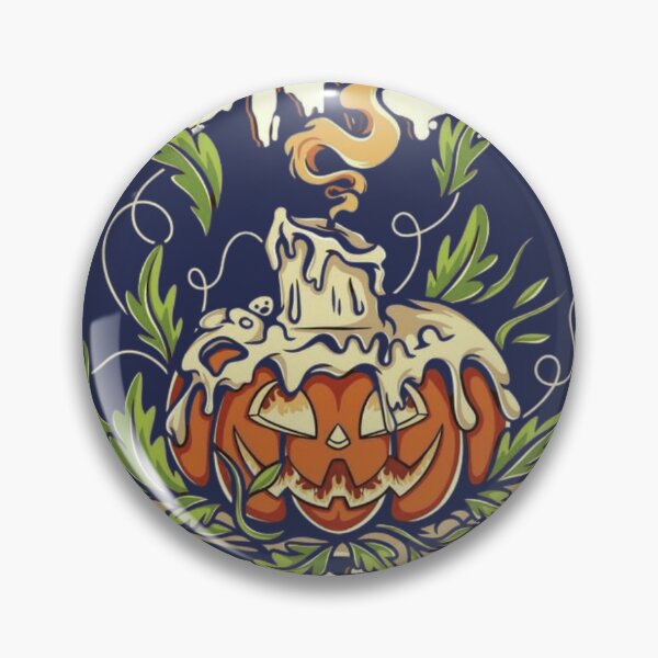 Item preview, Spooky Pumpkin Face with Candle – Halloween Jack O Lantern Illustration designed and sold by RajDeals.