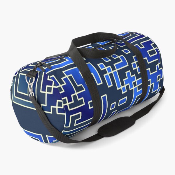 Item preview, Blue Gradient Geometric QR Code Art designed and sold by SahmatArt.