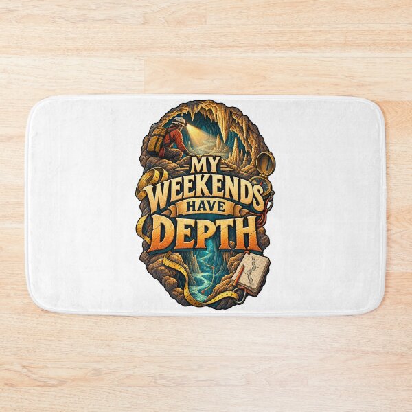 Item preview, Cave Explorer Gift - My Weekends Have Depth designed and sold by UrbanCanvvas.