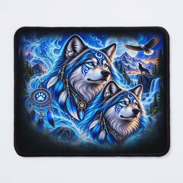 Item preview, Water Wolves – Guardians of the Eternal Tide designed and sold by TroviTutto.