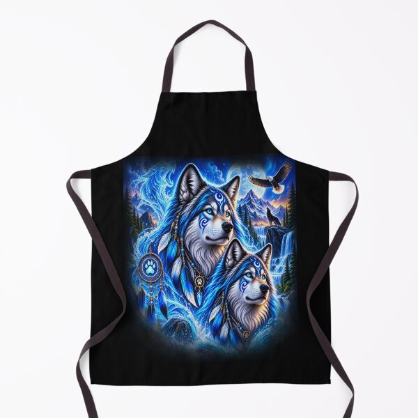 Item preview, Water Wolves – Guardians of the Eternal Tide designed and sold by TroviTutto.