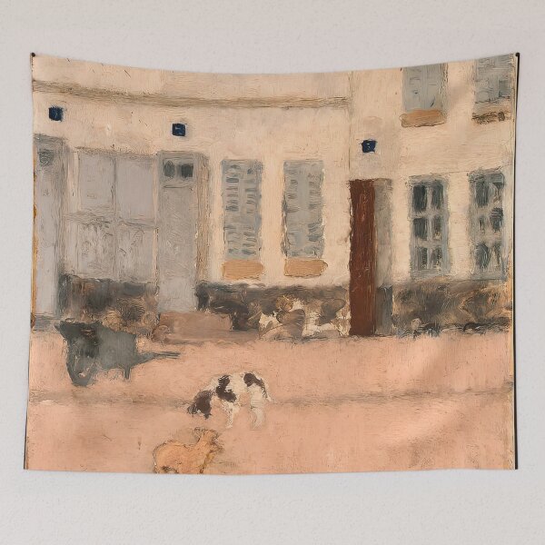 Item preview, Pierre Bonnard Two Dogs in a Deserted Street designed and sold by DavidSrna.