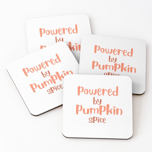 Item preview, POWERED BY PUMPKIN SPICE  GRAPHICS FOR FALL SEASON. designed and sold by ZANU creativity.