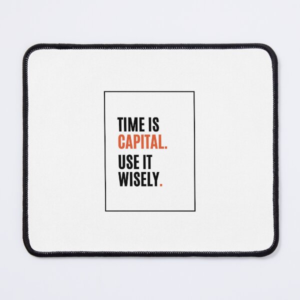 Item preview, Long Term Investor – Time Is Capital, Use It Wisely designed and sold by sugoonfinarts.
