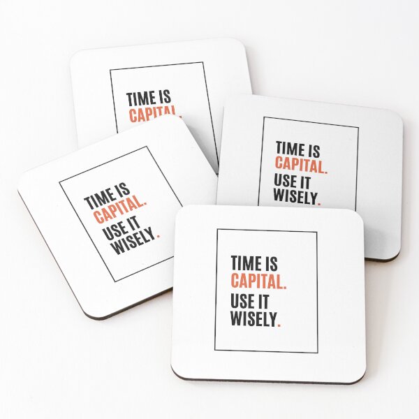 Item preview, Long Term Investor – Time Is Capital, Use It Wisely designed and sold by sugoonfinarts.